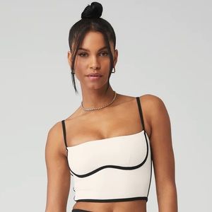 NWT Alo Yoga Airbrush Streamlined Bra Tank